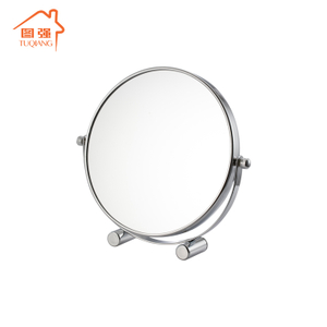  Beauty Metal Stand Table Mirror And Silver Mirror with Can Be Used As Decoration Small Table Mirror