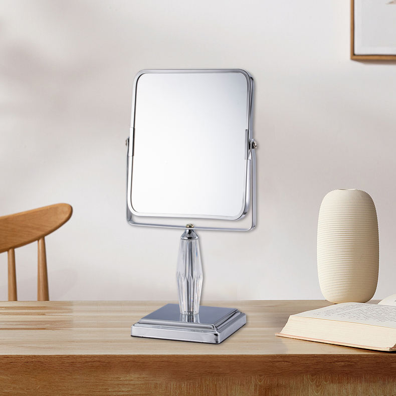 China Mirror Company Product Square Cosmetic Mirror And Best Desk Mirror Can Be Send Sister,girlfriend And Mother