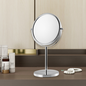High Quality Modern Double Sided Magnifying Metal Cosmetic Mirror Gift Cosmetic Mirrors For Home