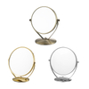 Professional Rose Gold Metal Cute Vanity Mirror Designer Mirrors And Beauty Makeup Mirror